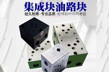 二路(lù)80*80*120電磁閥底座油(you)路集成塊油路(lu)塊帶側溢流